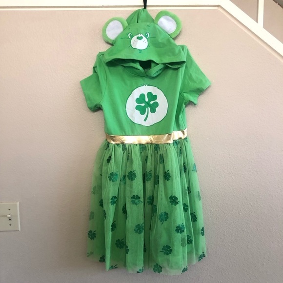 Care Bears Girls' Lucky St. Patrick's Day Tutú Dress NWT Size XL 14 - Picture 15 of 15